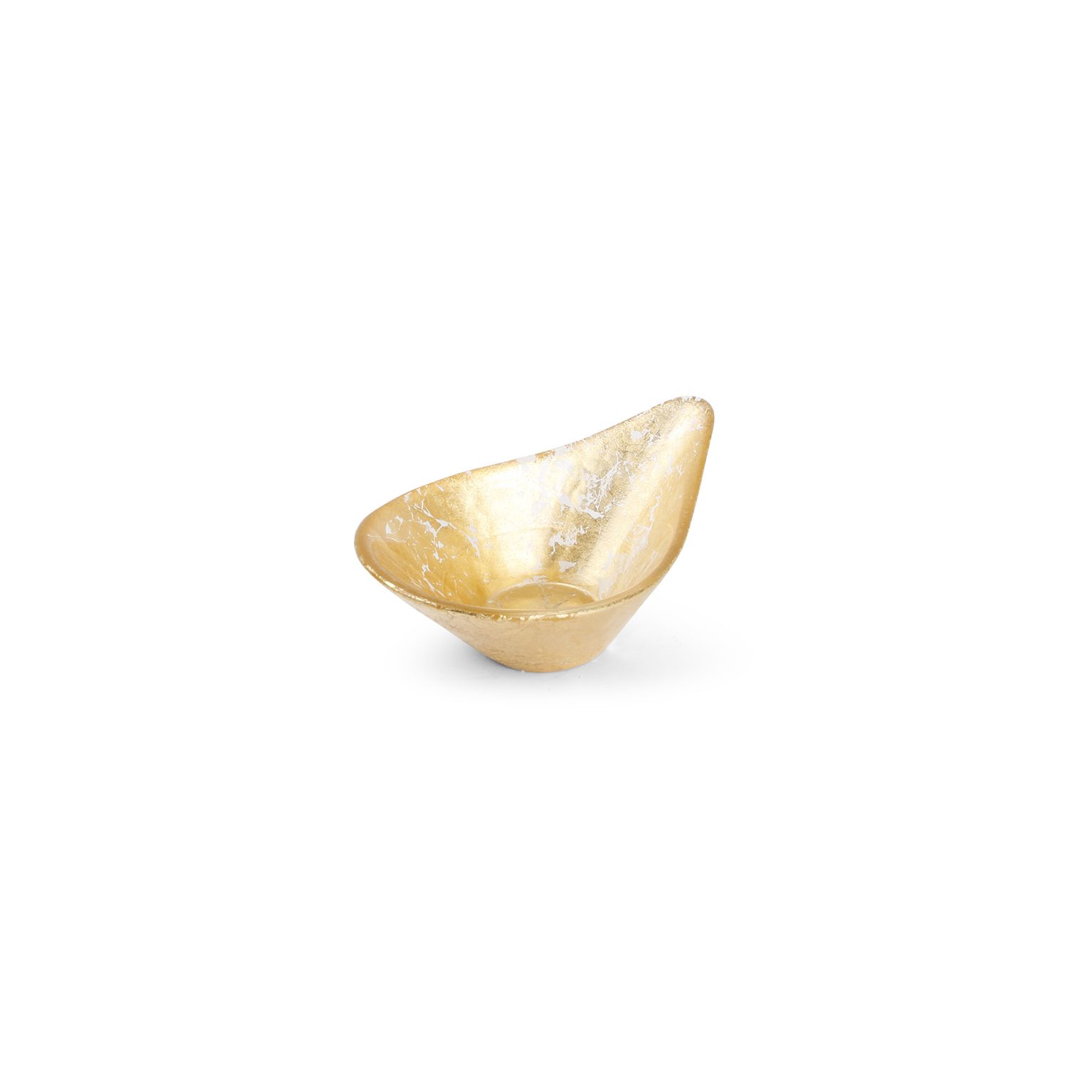 GLINT GOLD GLASS BOWL